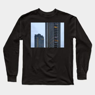 Barbican building at twilight Long Sleeve T-Shirt